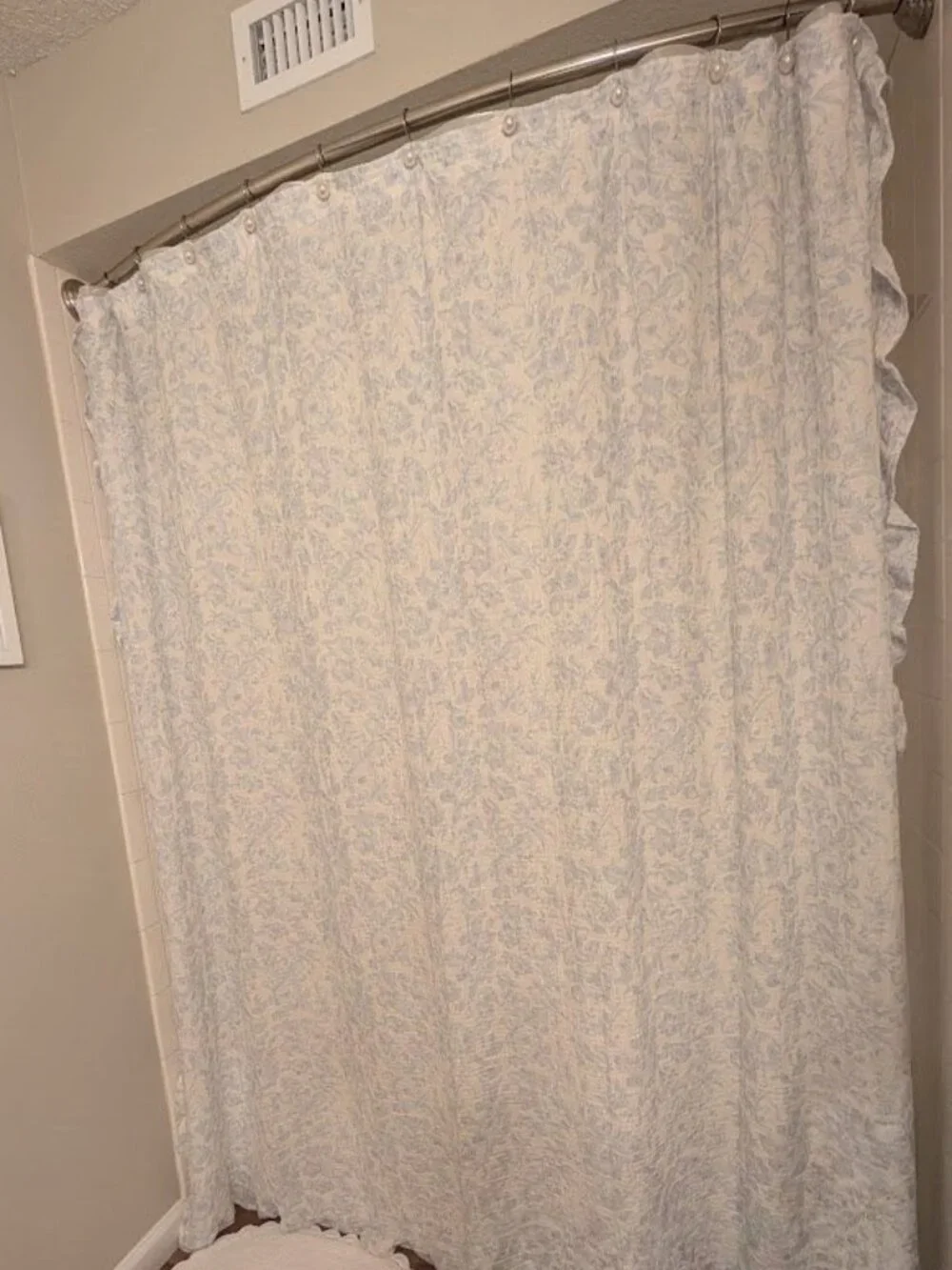 Cotton Gauze Shower Curtain (HomeGoods)